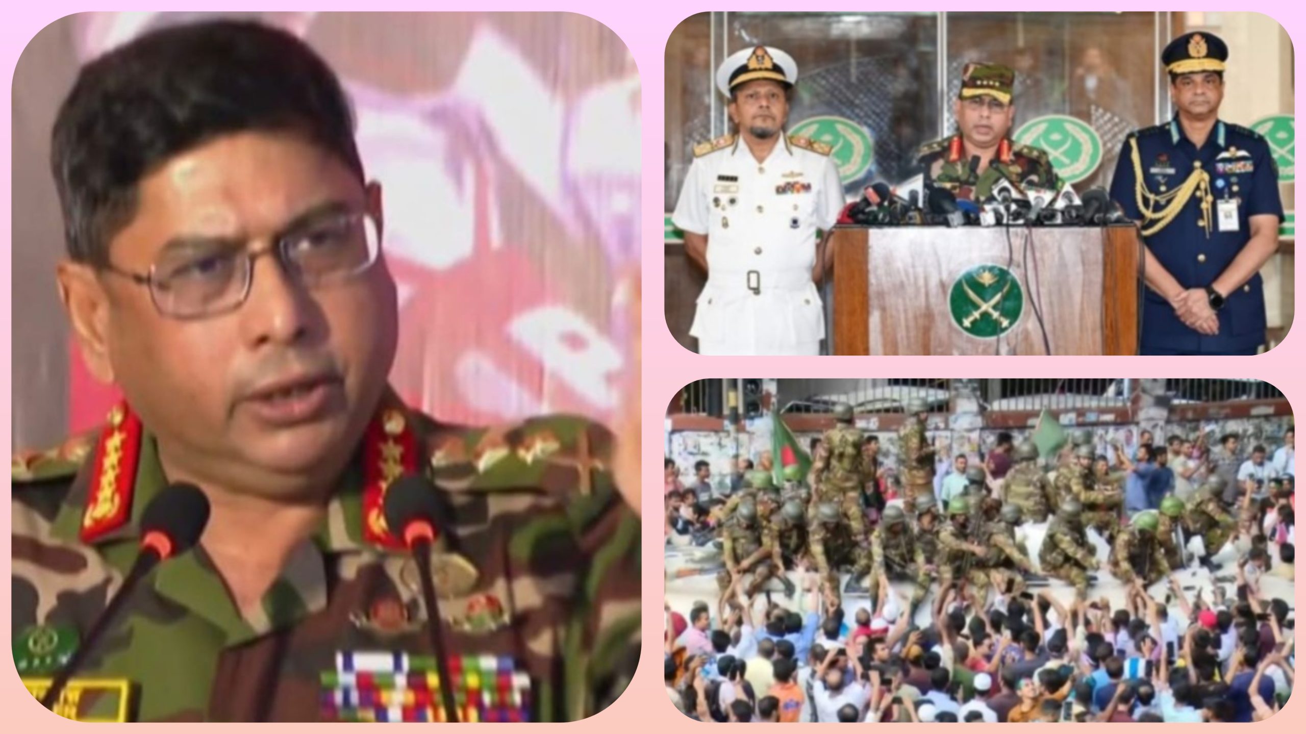 দৃঢ় প্রত্যয়ী সেনাপ্রধানের প্রজ্ঞা-বিচক্ষণতায় নির্বাচনমুখী দেশ