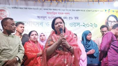 আমার এলাকায় ওয়াজ হবে, কীর্তন-বাউল গানও হবে: রুমিন ফারহানা
