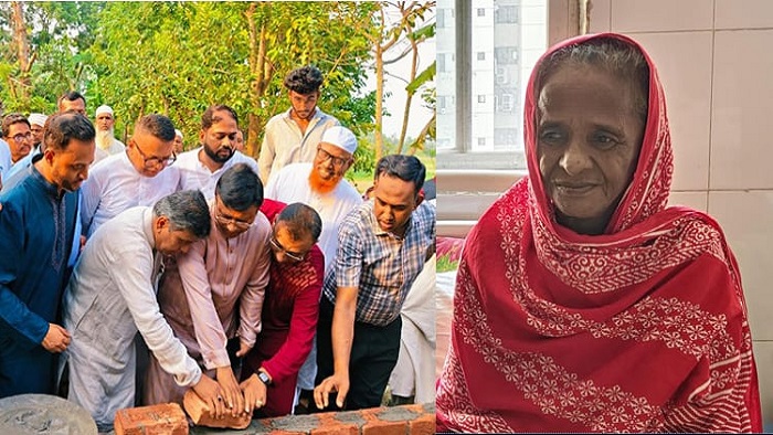 শাহবাগের অসহায় গোলাপীকে নতুন বাড়ি দিচ্ছেন প্রধানমন্ত্রী