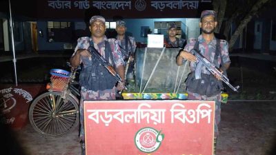 ভারতে পাচারের সময় চুয়াডাঙ্গা সীমান্তে ২১২ লিটার ডিজেল উদ্ধার