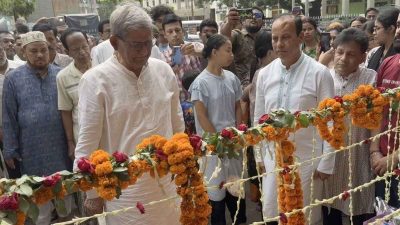 ঠাকুরগাঁওয়ের একজন অভিভাবককে হারালাম: মির্জা ফখরুল
