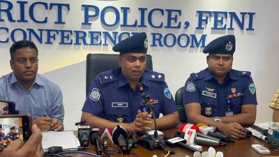 মাদক ও কিশোর গ্যাংয়ের বিষয়ে জিরো টলারেন্স ঘোষণা ফেনীর নবাগত এসপির