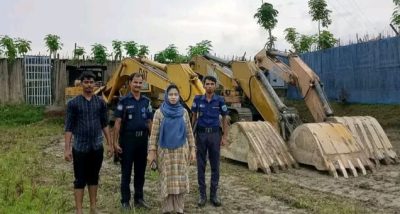 দুর্গাপুরে ফসলি জমিতে অবৈধ পুকুর খনন রোধে প্রশাসনের কঠোর অভিযান