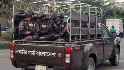 সিলেটে ৫ প্লাটুন বিজিবি মোতায়েন