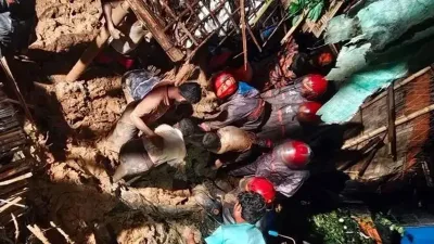 ভারী বৃষ্টিতে কক্সবাজারে পাহাড়ধসে নিহত বেড়ে ১৯