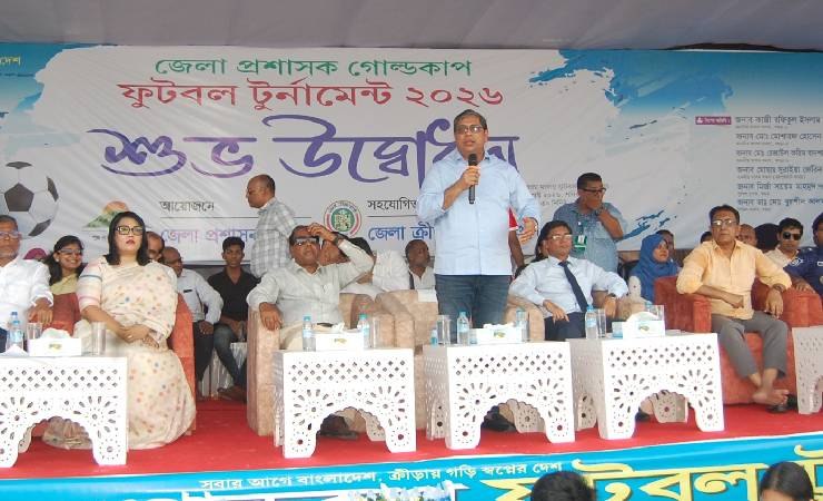 মাদকমুক্ত বাংলাদেশ গড়তে খেলাধুলাই প্রধান হাতিয়ার: মীর শাহে আলম