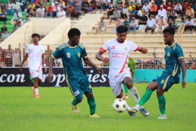 মাশরাফির জোড়া গোলে রাসিককে বিদায়, সেমিতে পবা