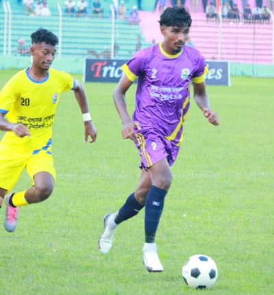 প্রদীপের জয়সূচক গোলে দুর্গাপুরের দুর্দান্ত জয়