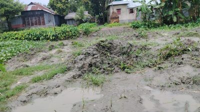 সরকারি বরাদ্দে নির্মিত রাস্তা কেটে ফেলায় দুর্ভোগ, প্রশাসনের হস্তক্ষেপ দাবি