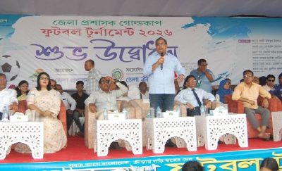 মাদকমুক্ত বাংলাদেশ গড়তে খেলাধুলাই প্রধান হাতিয়ার: মীর শাহে আলম