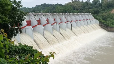 বাড়ছে কাপ্তাই হ্রদের পানি, সতর্ক করা হলো তীরবর্তী বাসিন্দাদের