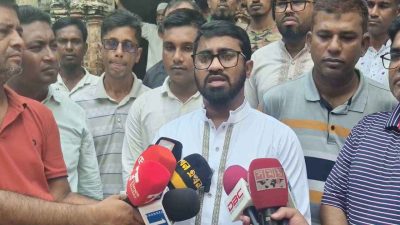 গণঅভ্যুত্থানের সঙ্গে প্রথম বেইমানি করেছেন ডা. শফিকুর রহমান: রাশেদ খাঁন