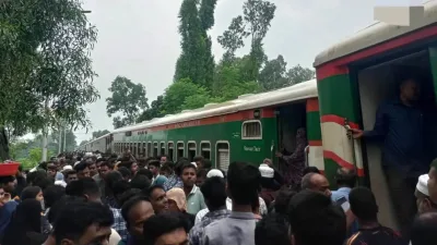 ঢাকার সঙ্গে উত্তরাঞ্চলের রেল যোগাযোগ বন্ধ