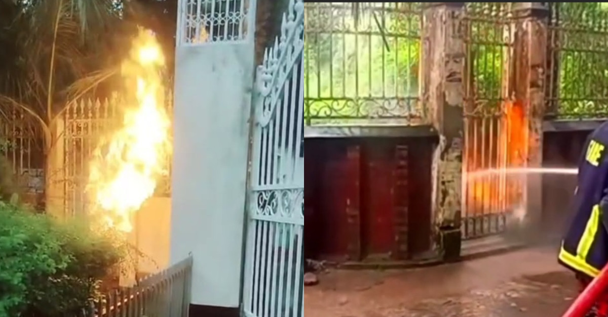 সিরাজগঞ্জে বজ্রপাতের ঘটনায় জ্বালানিমন্ত্রীর বাসায় অগ্নিকাণ্ড