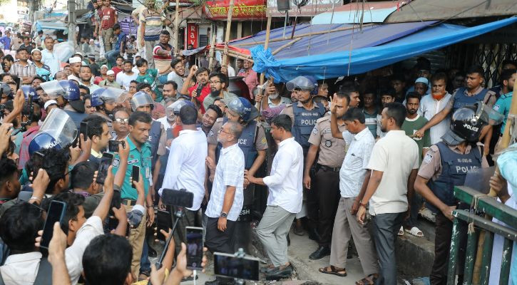 গুলিস্তানে জাসদ কার্যালয় তালাবদ্ধ, আটক ২০০-এর বেশি