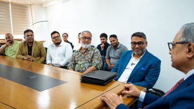 এআই গবেষণায় এআইইউবি-ব্রেইন স্টেশন ২৩-এর চুক্তি