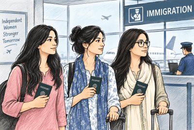 অবিবাহিত বলে বিদেশযাত্রায় বাধা দেওয়ার নিয়ম কোথায়?
