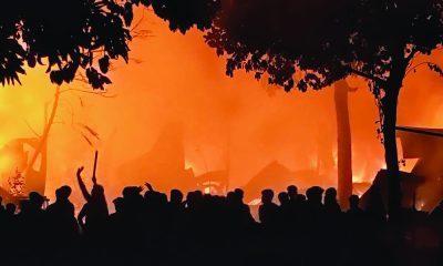 আশুলিয়ায় আড়াই ঘণ্টার চেষ্টায় গোডাউনের আগুন নিয়ন্ত্রণে