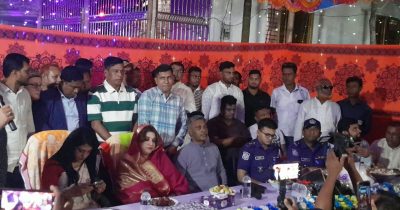 ধর্ম-বর্ণনির্বিশেষে সবার নিরাপত্তা নিশ্চিত করতে সরকার প্রতিশ্রুতিবদ্ধ: শামা ওবায়েদ