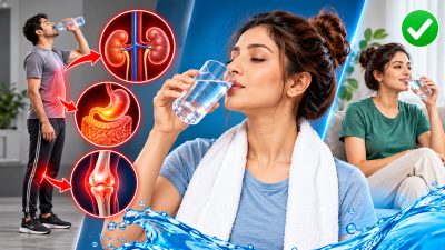 পানি পান করার সময় যে বিষয়গুলো জানা জরুরি