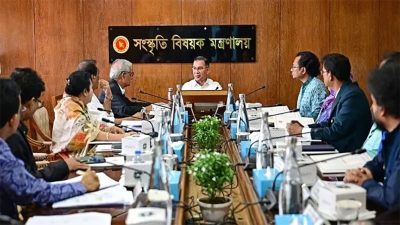 সংস্কৃতি মন্ত্রণালয় পরিদর্শনে প্রধানমন্ত্রী