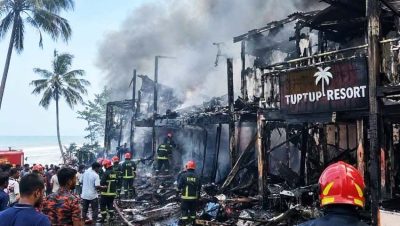 টুপটুপ রিসোর্টে ১০ প্রাণহানি, প্রশ্নের মুখে কক্সবাজারের পর্যটন নিরাপত্তা