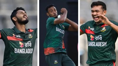 ২ কোটি ৩০ লাখ পয়েন্টে শরিফুল, তাসকিন-তানজিদও কোটিপতি