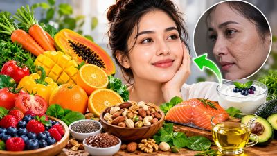 তারুণ্য ধরে রাখতে খাদ্যতালিকায় রাখুন ৫ ধরনের খাবার
