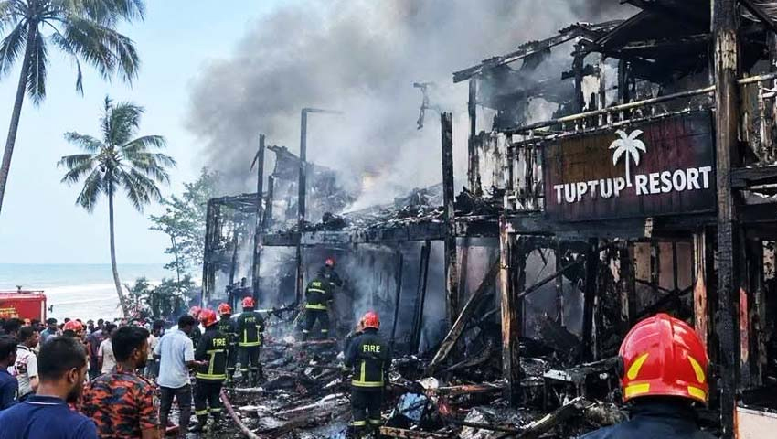টুপটুপ রিসোর্টে ১০ প্রাণহানি, প্রশ্নের মুখে কক্সবাজারের পর্যটন নিরাপত্তা