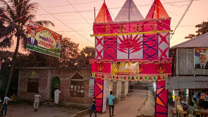 এক আঙিনায় মসজিদ-মন্দির, ৫৪ বছর ধরে সম্প্রীতির অনন্য নজির