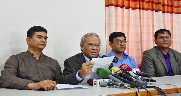বিএনপির সিনিয়র যুগ্ম মহাসচিব রুহুল কবির রিজভী