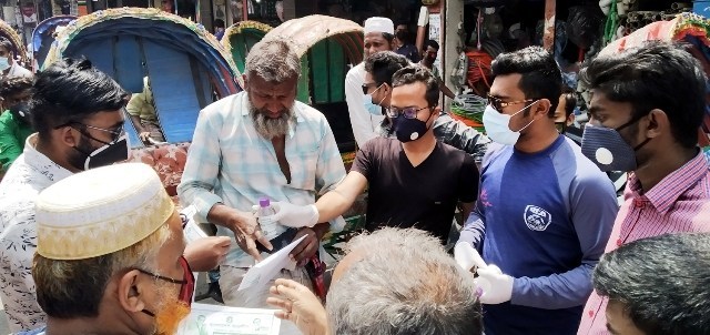 পিরোজপুরে করোনা ভাইরাস সচেতনতায় ও প্রতিরোধে জেলা ছাত্রলীগের বিভিন্ন কার্যক্রম